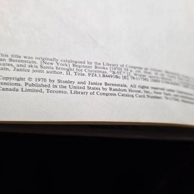 The Bears' Christmas by Stan and Jan Berenstain - 1970 Beginner Book First Edition