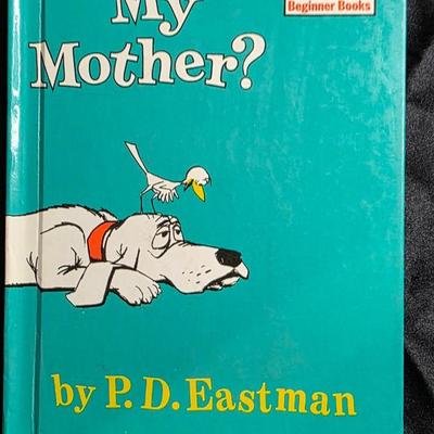 Vintage 1960 Are You My Mother? by P.D. Eastman | Beginner Books I Can Read It All By Myself | Iconic Teal Hardcover First Edition Era |...