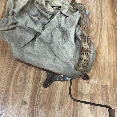 Antique Cyclone seeding spreader