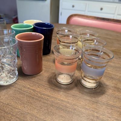 Vintage Juice Glasses