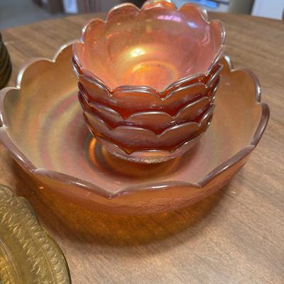 Depression Glass Nice Sets