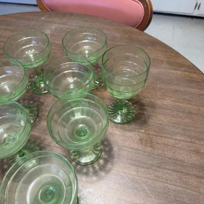 Vintage Uranium Glasses and Casserole