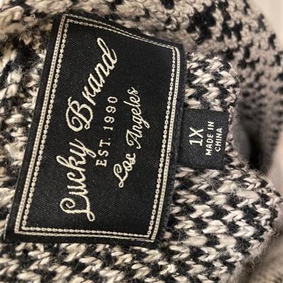 Lucky Brand 1X cardigan