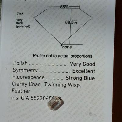 GIA CERTIFIED NATURAL DIAMOND Emerald-Cut
