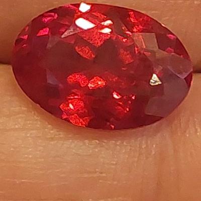 IGI CERTIFIED LAB GROWN RUBY