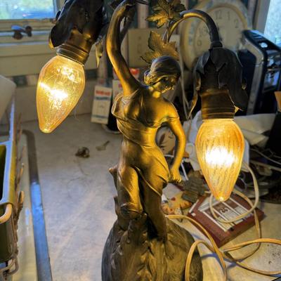 Antique Art Deco Lamp