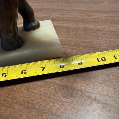 Vintage Bronze Elephant Figurine
