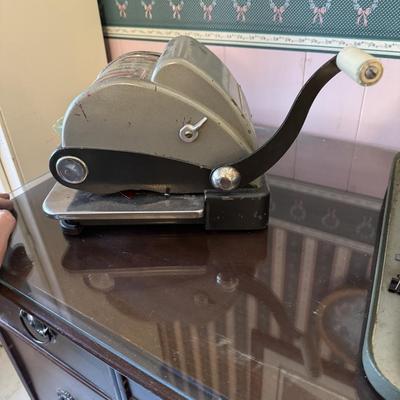 Vintage Typewriter and Adding Machine