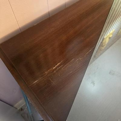 Mahogany Desk and Chair