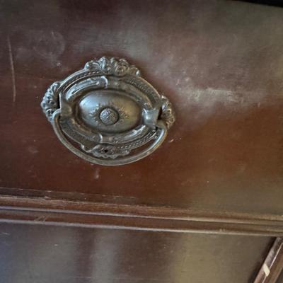 Mahogany Desk and Chair