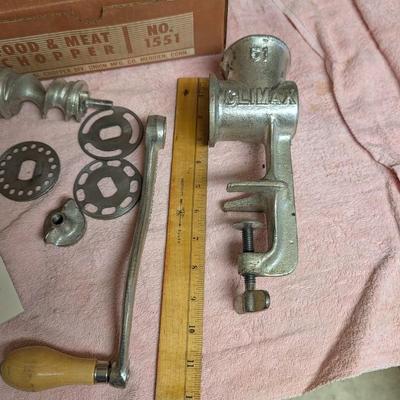 Meat and food chopper made in the USA