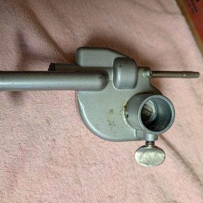 Antique Sunbeam mixmaster with different attachments