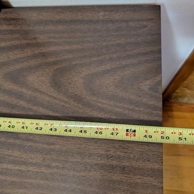 Mid century dresser with mirror.