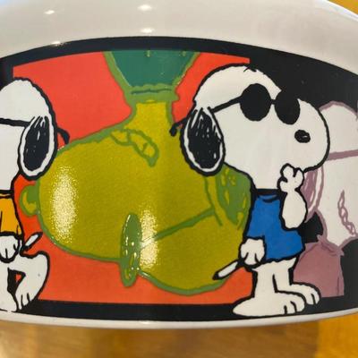 Snoopy dog bowl