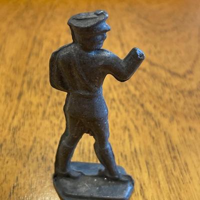 Pewter toy solider