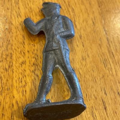 Pewter toy solider