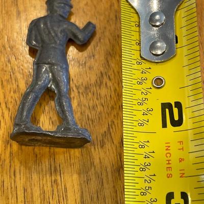 Pewter toy solider