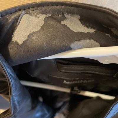 Michael Kors faux leather jacket with tags