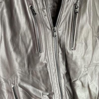 Michael Kors faux leather jacket with tags