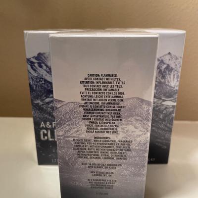 3 bottles of A&F Climb cologne sealed