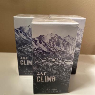 3 bottles of A&F Climb cologne sealed