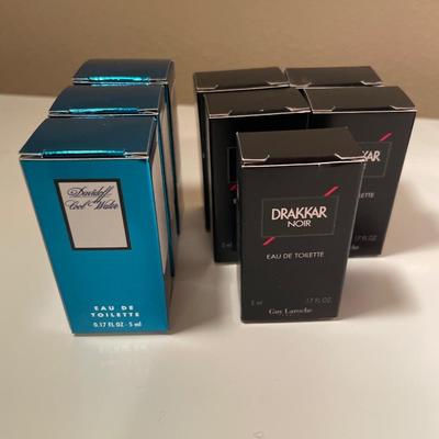 Mini Drakkar and Cool Water colognes