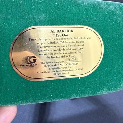Gartlan USA - Certified Autograph - Al Barlick - Umpire