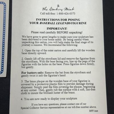 Danbury Mint - Stan Musial