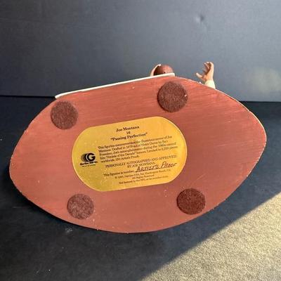 Gartlan USA - Certified Autograph - Joe Montana - Artist Proof