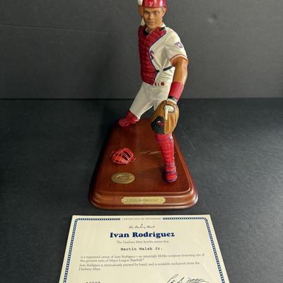 Danbury Mint - Ivan Rodriquez