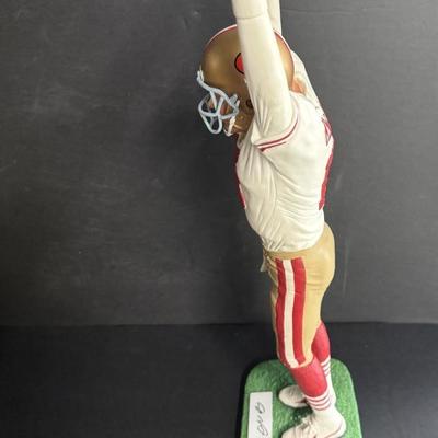 Joe Montana Autograph Statue 88/300 - Certified