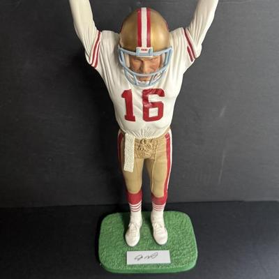 Joe Montana Autograph Statue 88/300 - Certified
