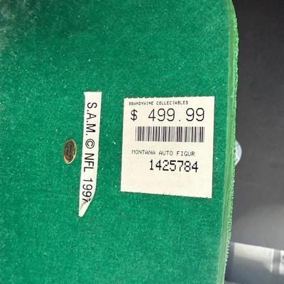 Joe Montana Autograph Statue 88/300 - Certified