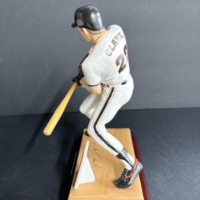 Will Clark Autograph Figurine - Sports Impressions - COA