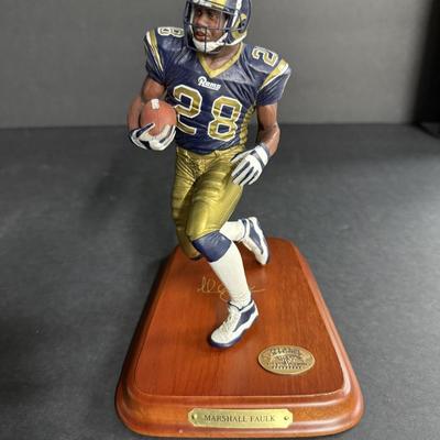 Danbury Mint - Marshall Faulk