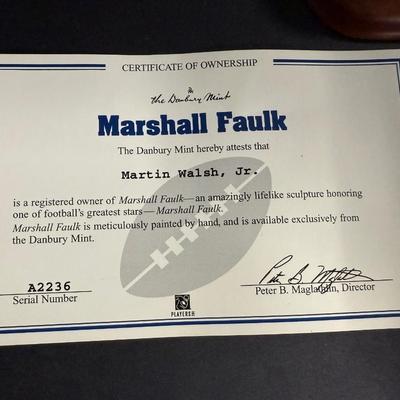 Danbury Mint - Marshall Faulk