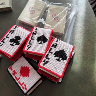 Vintage Bridge Cards & Handmade Talleys