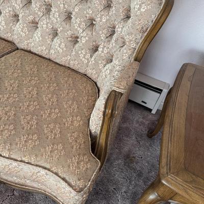 Vintage Tufted Sofa AS IS