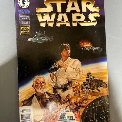 Sale Photo Thumbnail #362: Lot of various comics from DC

Starship troopers movie comic #2
Aliens kidnapped #3
Aliens Survival #1
Star Wars new hope #1

*shipping available at buyers expense