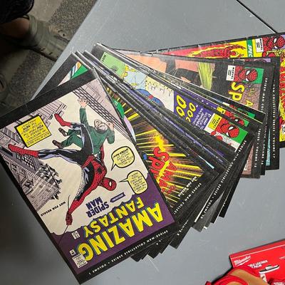 Sale Photo Thumbnail #363: Lot of various Spider-Man comics from marvel studios.

*shipping available at buyers expense