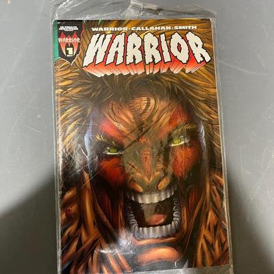 Sale Photo Thumbnail #381: Ultimate warrior comic #1 of 3.

*shipping available at buyers expense