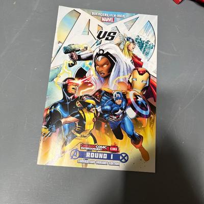Sale Photo Thumbnail #367: Avengers vs X-men round 1 comic from c2e2. Limited run of 1000 copies for the event.

*shipping available at buyers expense