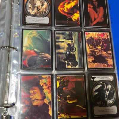 Sale Photo Thumbnail #223: Vintage trading cards from marvel, primal rage, Jurassic park, Godzilla, space jam, ninja turtles, and the crow