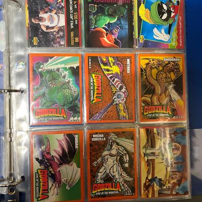 Sale Photo Thumbnail #211: Vintage trading cards from marvel, primal rage, Jurassic park, Godzilla, space jam, ninja turtles, and the crow