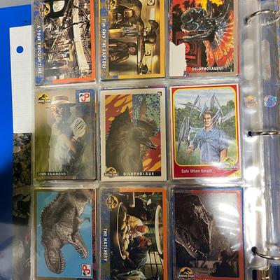 Sale Photo Thumbnail #219: Vintage trading cards from marvel, primal rage, Jurassic park, Godzilla, space jam, ninja turtles, and the crow