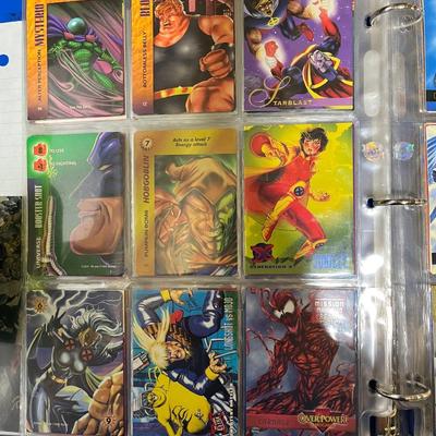 Sale Photo Thumbnail #216: Vintage trading cards from marvel, primal rage, Jurassic park, Godzilla, space jam, ninja turtles, and the crow