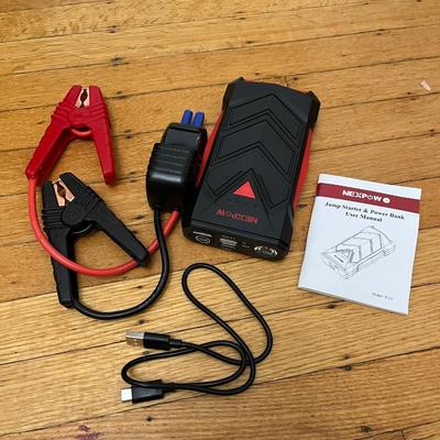 Sale Photo Thumbnail #207: Portable and rechargeable jump starter for automotive.  Also will act as a portable power bank.

*shipping available at buyers expense