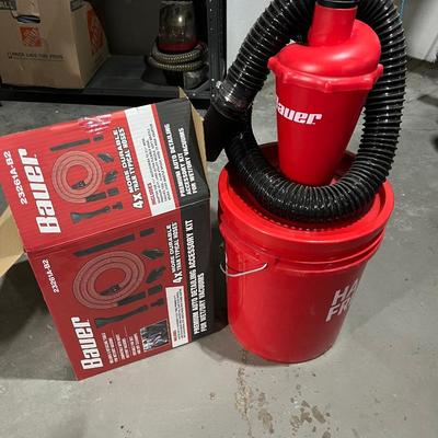 Sale Photo Thumbnail #158: 5 gallon cyclone dust separator kit with wet dry vacuum accessory kit.