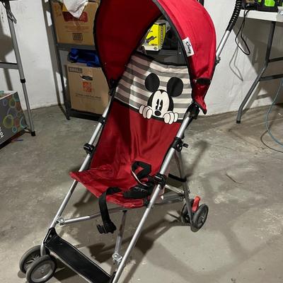 Sale Photo Thumbnail #355: Mickey Mouse folding stroller from the Disney theme parks. Great stroller not just for the theme parks but for everyday use and travel.