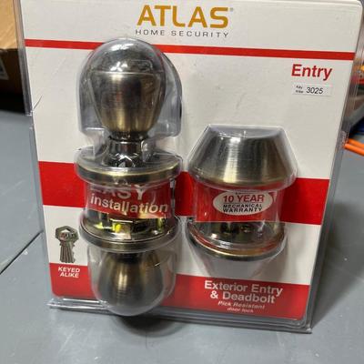 Sale Photo Thumbnail #368: Atlas easy installation door entry kit. Brand new and never used.